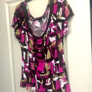 Blouse with prints size xl
